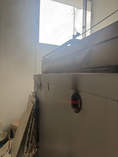今日は還元焼成やってます🔥